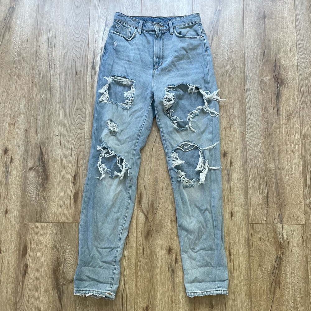 BDG Distressed Mom Jeans